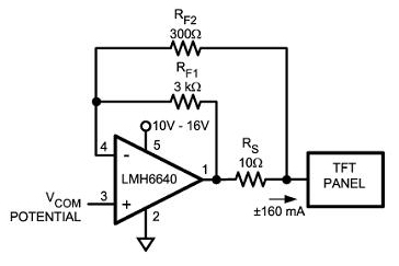A stable VCOM level